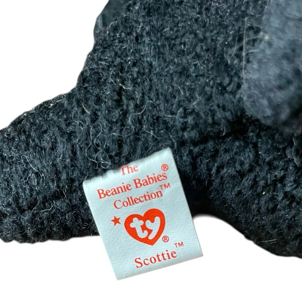 Ty Beanie Baby Scottie - MWMT (Dog Terrier 1996)‎